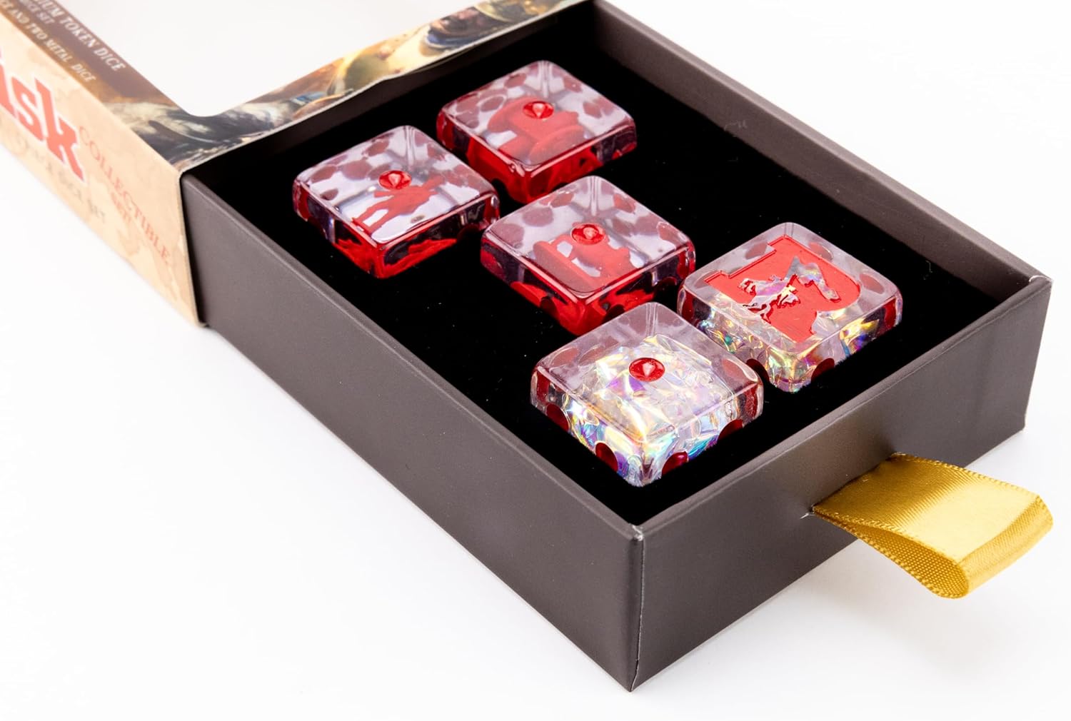 FanRoll Risk 22mm Oversized Dice Set: Offense and Defense Dice