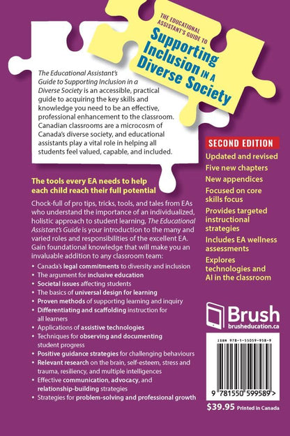 The Educational Assistant's Guide to Supporting Inclusion in a Diverse Society