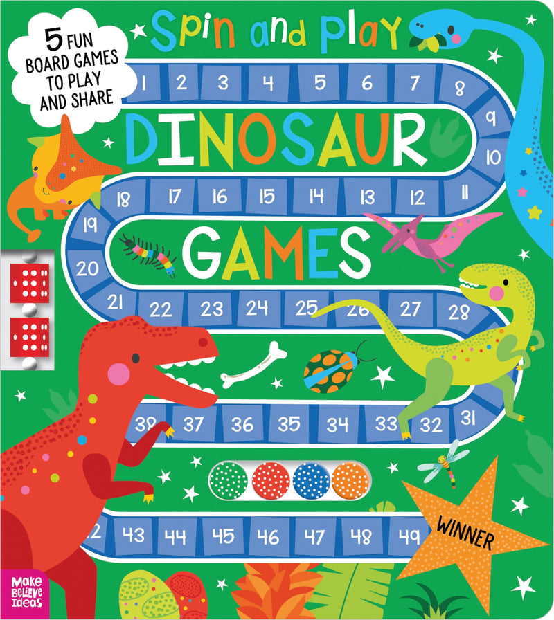 Spin and Play Dinosaur Games