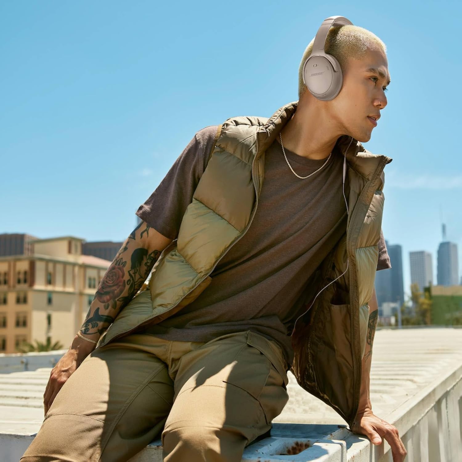 Bose - Quietcomfort Anc Bluetooth Over-Ear Headphones