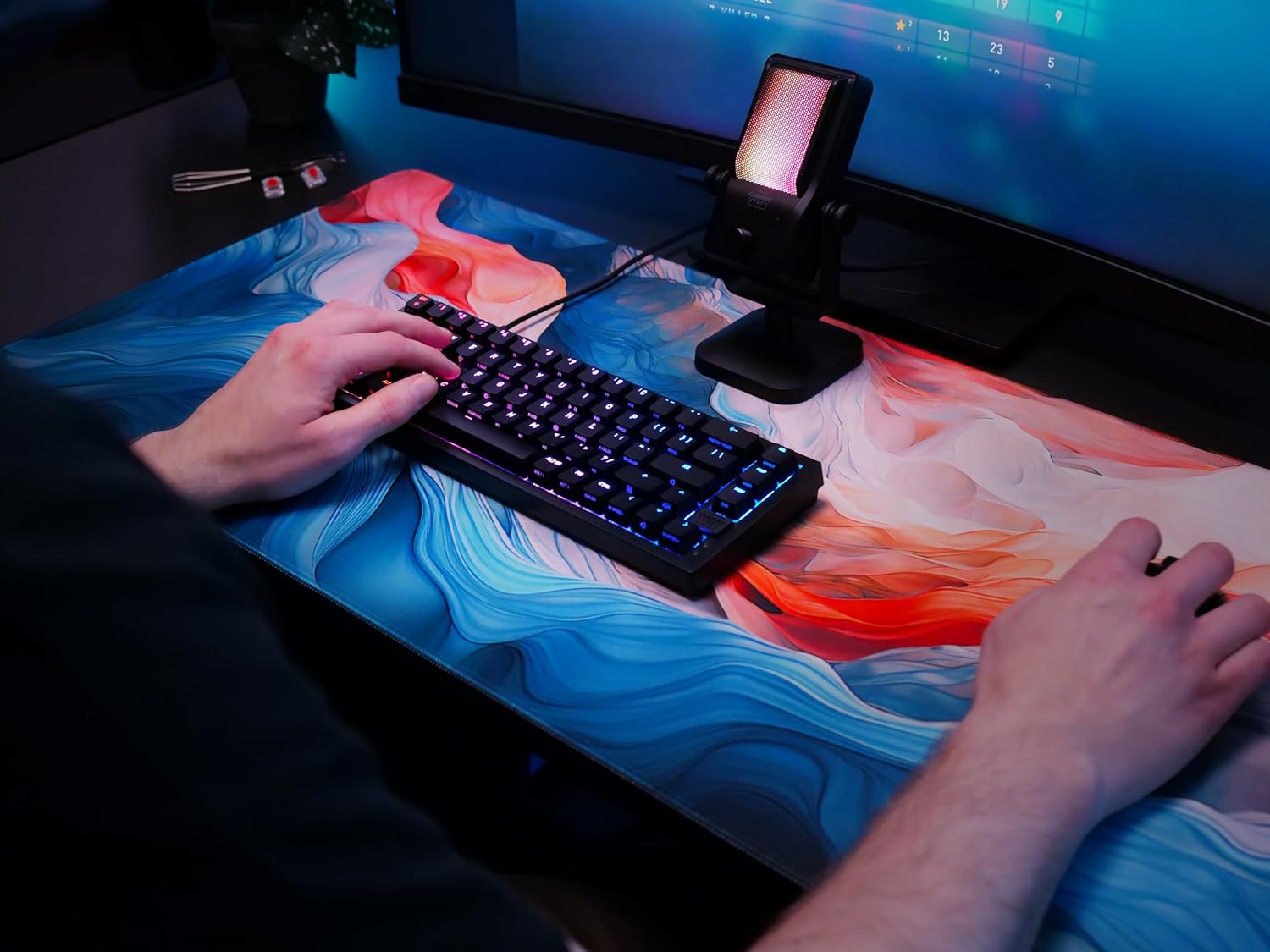 CHERRY XTRFY K5V2 Compact, Mechanical 65 Percent Gaming Keyboard, UK Layout (QWERTY), Hot-Swap Keyboard, CHERRY MX2A RED SWITCHES, Black