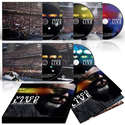VASCO LIVE MILANO SANSIRO (BOX 2CD+2DVD+BD)