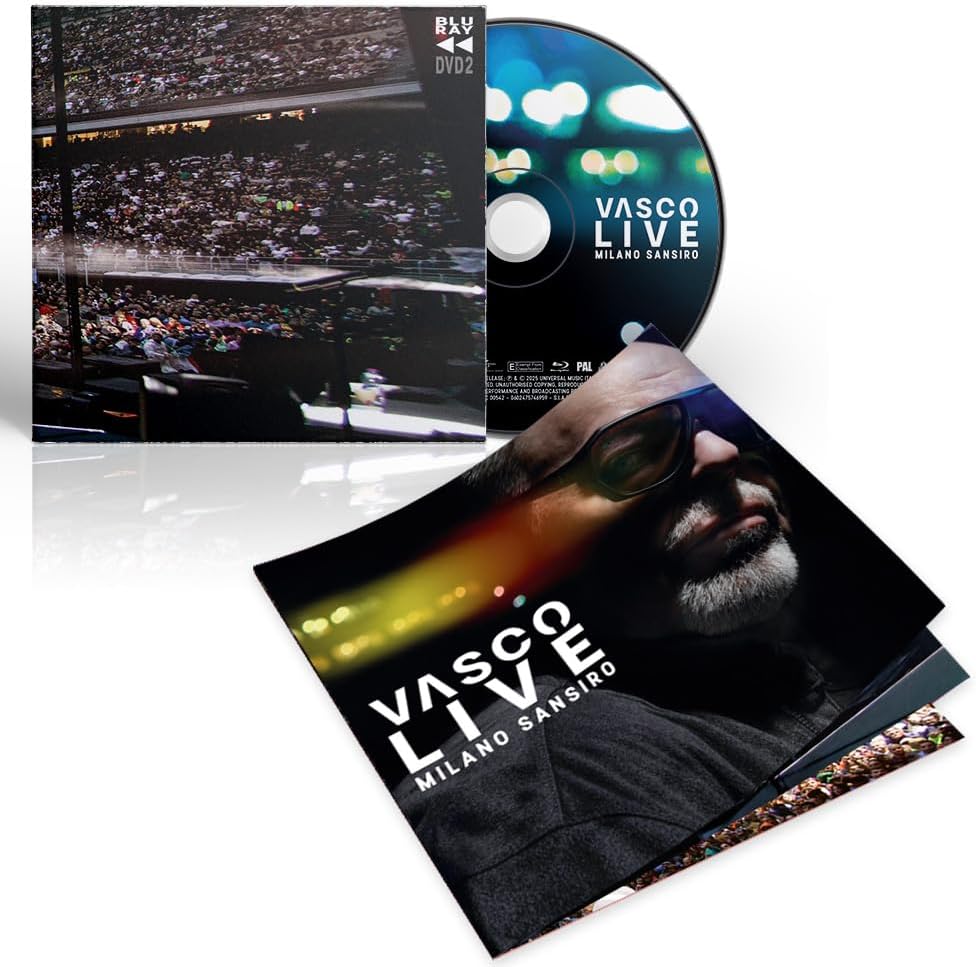 VASCO LIVE MILANO SANSIRO (BOX 2CD+2DVD+BD)