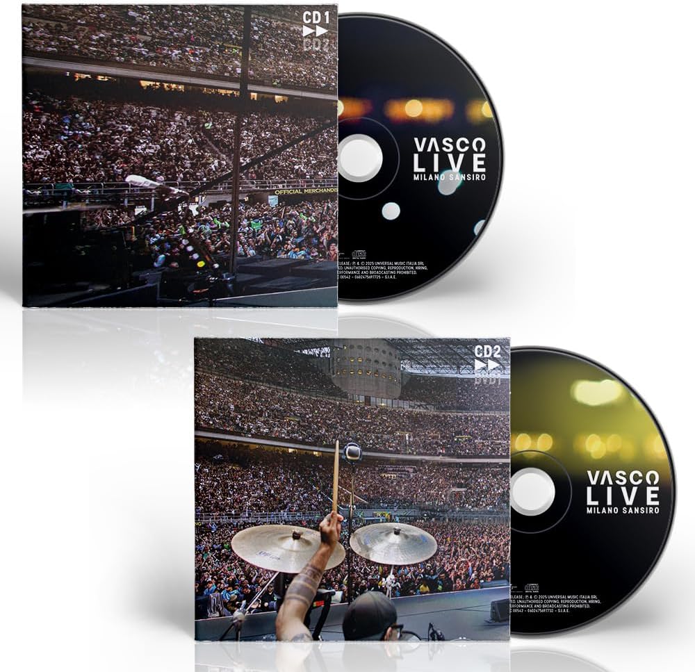 VASCO LIVE MILANO SANSIRO (BOX 2CD+2DVD+BD)