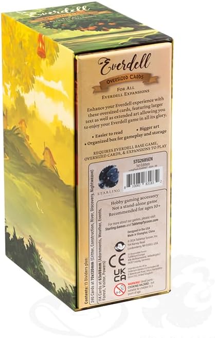 Starling Games Everdell Expansions Oversized Cards