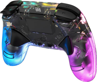 DragonShock Orion Glow Wireless Controller RGB Compatibile con Switch/Switch OLED, PC, Android, IOS