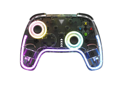 DragonShock Orion Glow Wireless Controller RGB Compatibile con Switch/Switch OLED, PC, Android, IOS