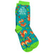 Kerusso Adult Socks - Squirrel - Turquoise - One Size Fits Most, Turquoise, One Size