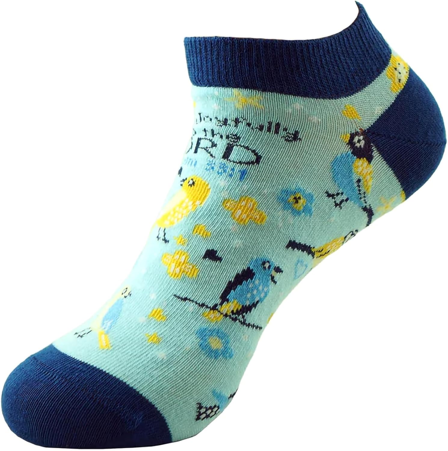 Kerusso Sing Joyfully To The Lord Psalm 33:1, Multicolor One Size Fits Most Cotton Blend Everyday No-Show Socks, Multicolor, One size