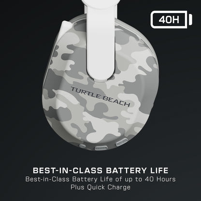 Turtle Beach Stealth 500 Arctic Camo Xbox Wireless Gaming Headset with up to 40hr Battery for Xbox Series X/S, Xbox One and works via Bluetooth, PC and Mobile
