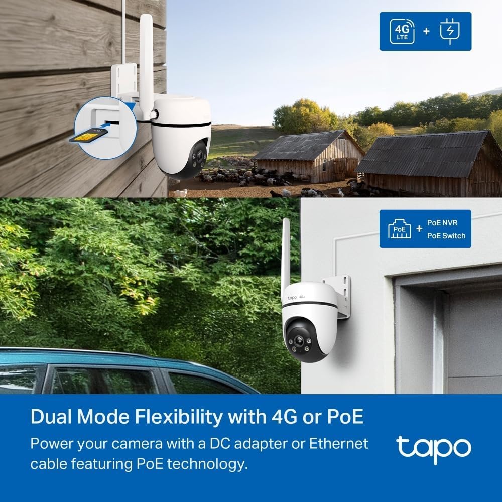 Outdoor Pan/Tilt 4G LTE Camera