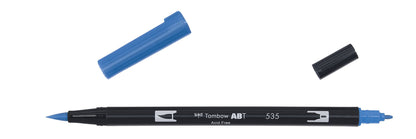 Tombow ABT 535 Dual Brush Pen - Cobalt Blue