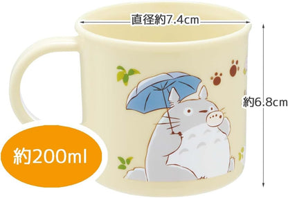 Skater KE5AAG-A My Neighbor Totoro Cup, Antibacterial Cup, 6.8 fl oz (200 ml), Dishwasher Safe, Made in Japan