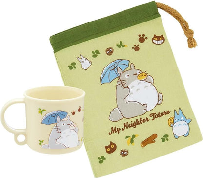 Skater KE5AAG-A My Neighbor Totoro Cup, Antibacterial Cup, 6.8 fl oz (200 ml), Dishwasher Safe, Made in Japan