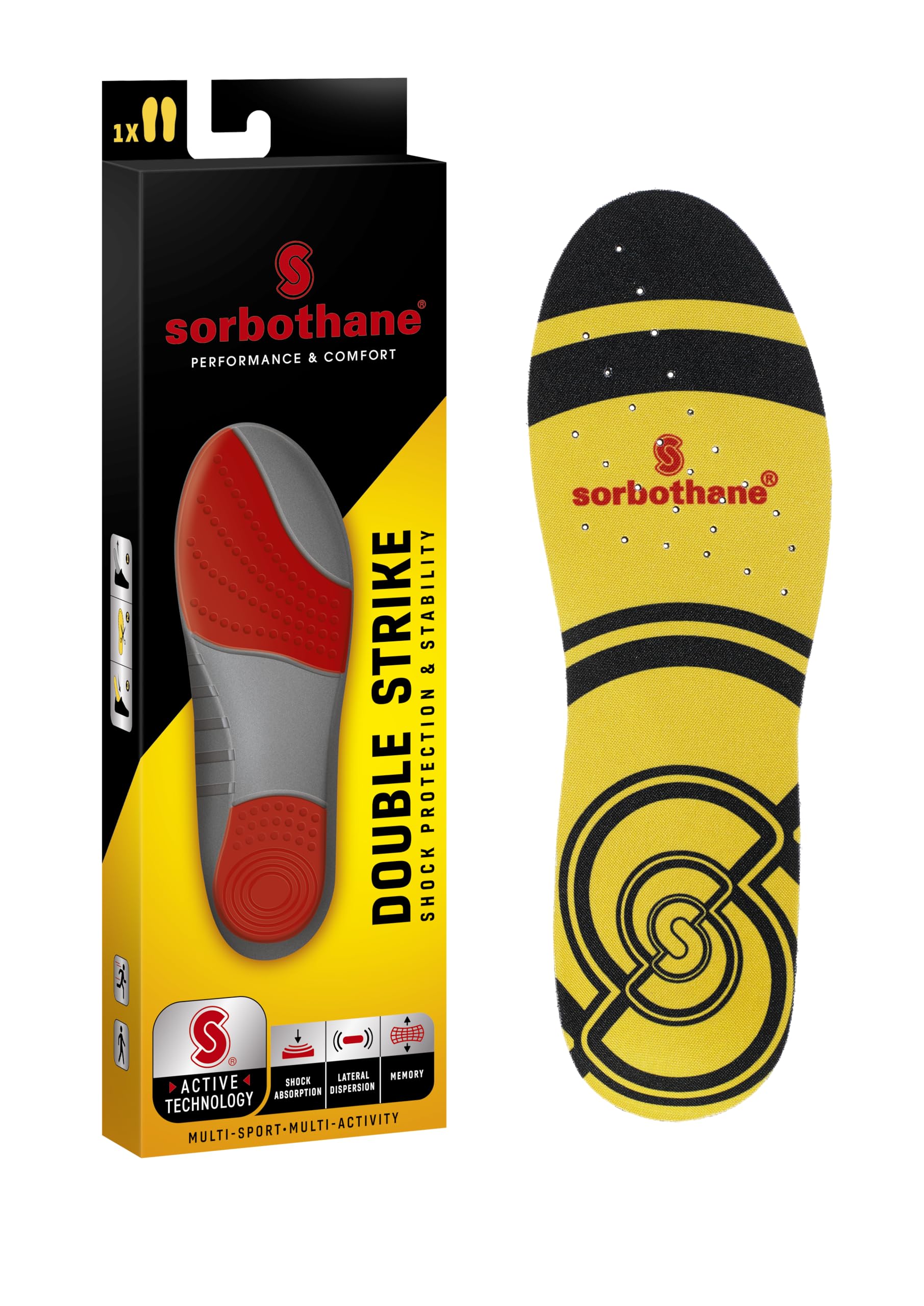 Sorbothane Double Strike Insoles