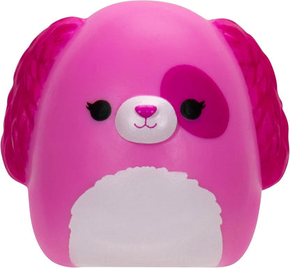 Squish-a-longs Paquete de 8 (estilo 1- W2) – (8) Mini-Squish de 1 pulgada con (2) accesorios, (1) anillo y una guía de coleccionista - Colecciona, intercambia y juega