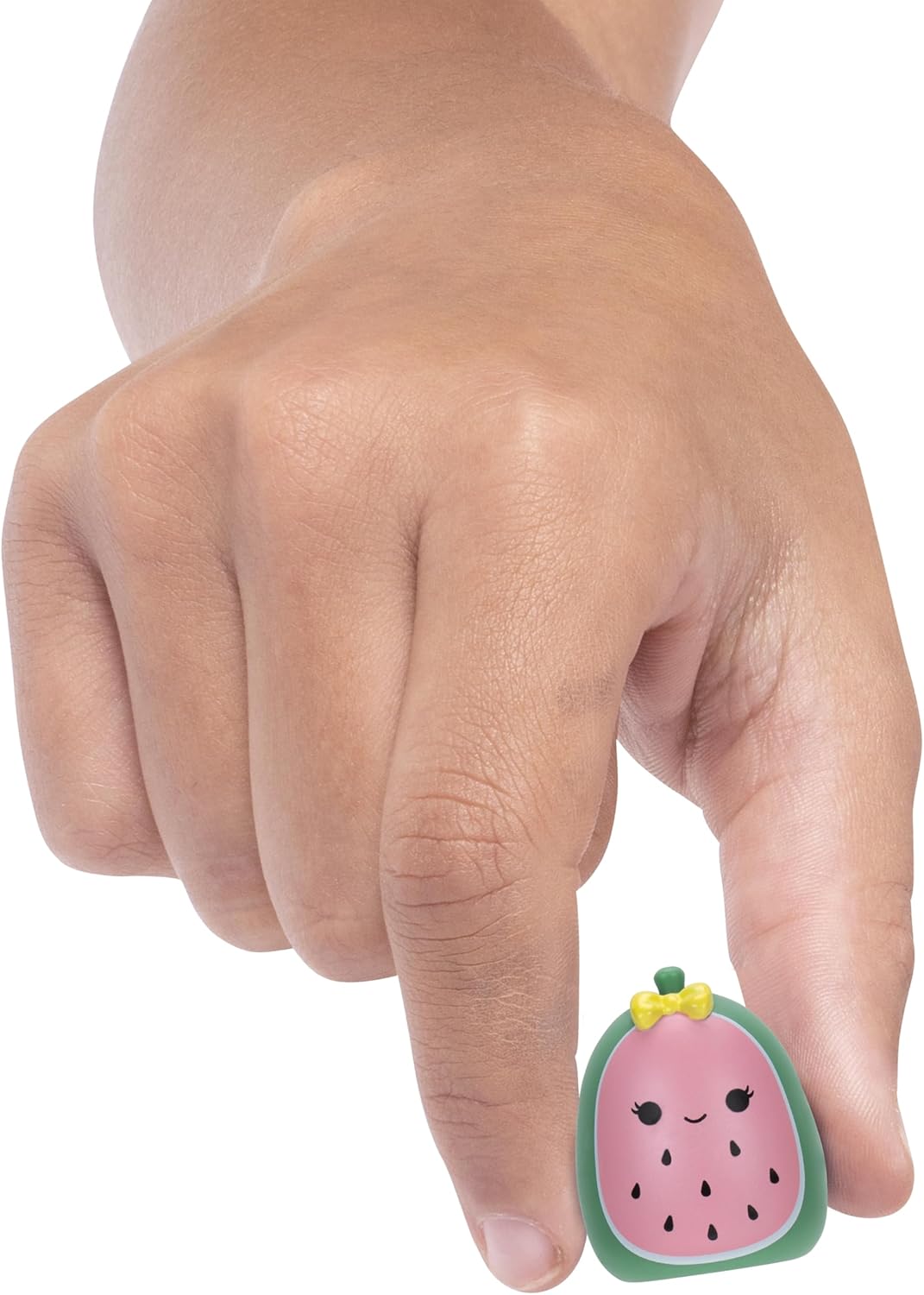 Squish-a-longs 8 Pack (Style 4- W2) - (8) 1” Mini-Squish with (2) Accessories, (1) Ring, and a Collector’s Guide - Collect, Trade, & Play