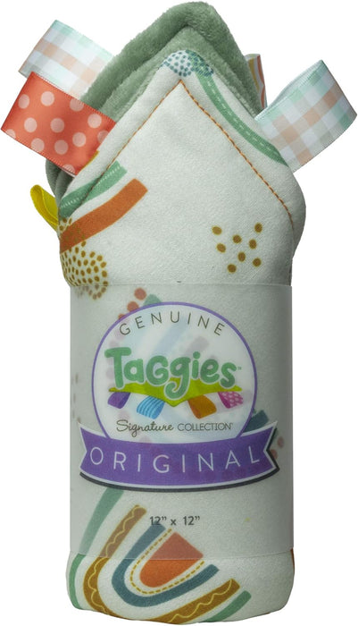 Taggies Original Blanket, 30 x 30-Centimetres, Rainbow
