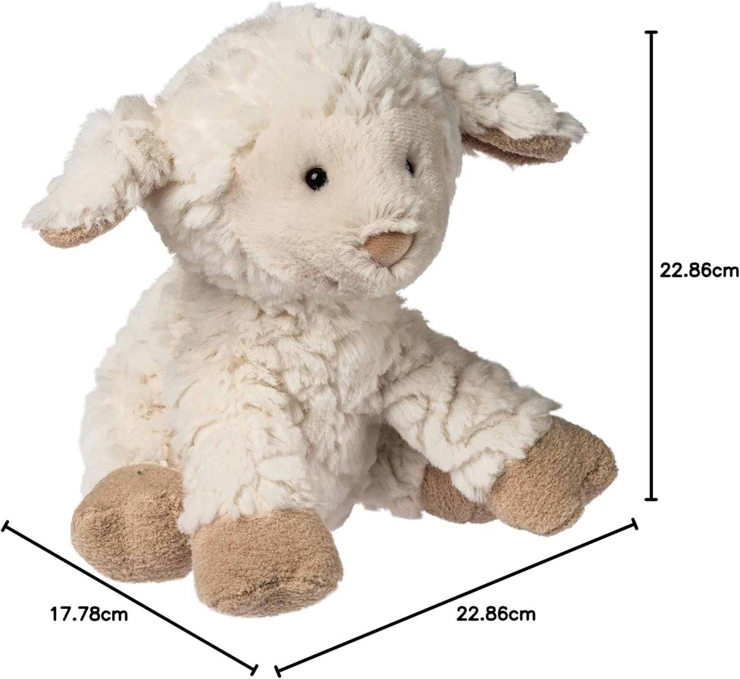 Mary Meyer Putty Nursery Stuffed Animal Soft Toy, 9-Inches, Maggie Lamb