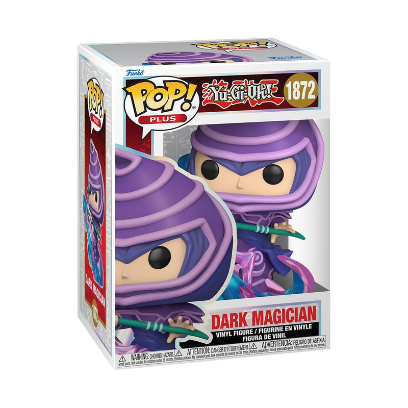 Funko POP! Plus Animation: Yu-Gi-Oh!- D Dark Magician - (Atk) - Collectable Vinyl Figure - Gift Idea - Official Merchandise - Toys for Kids & Adults - Anime Fans - Model Figure for Collectors