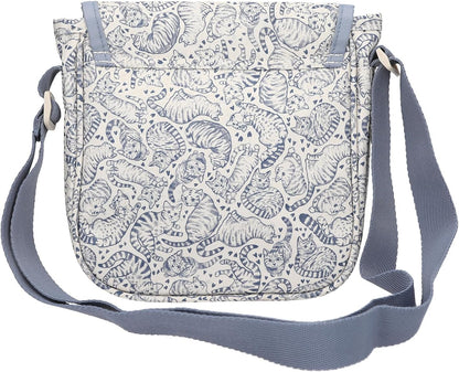Topmodel - Topmodel Shoulder Bag Cat Love - Light Blue And Cream - Small (413273)