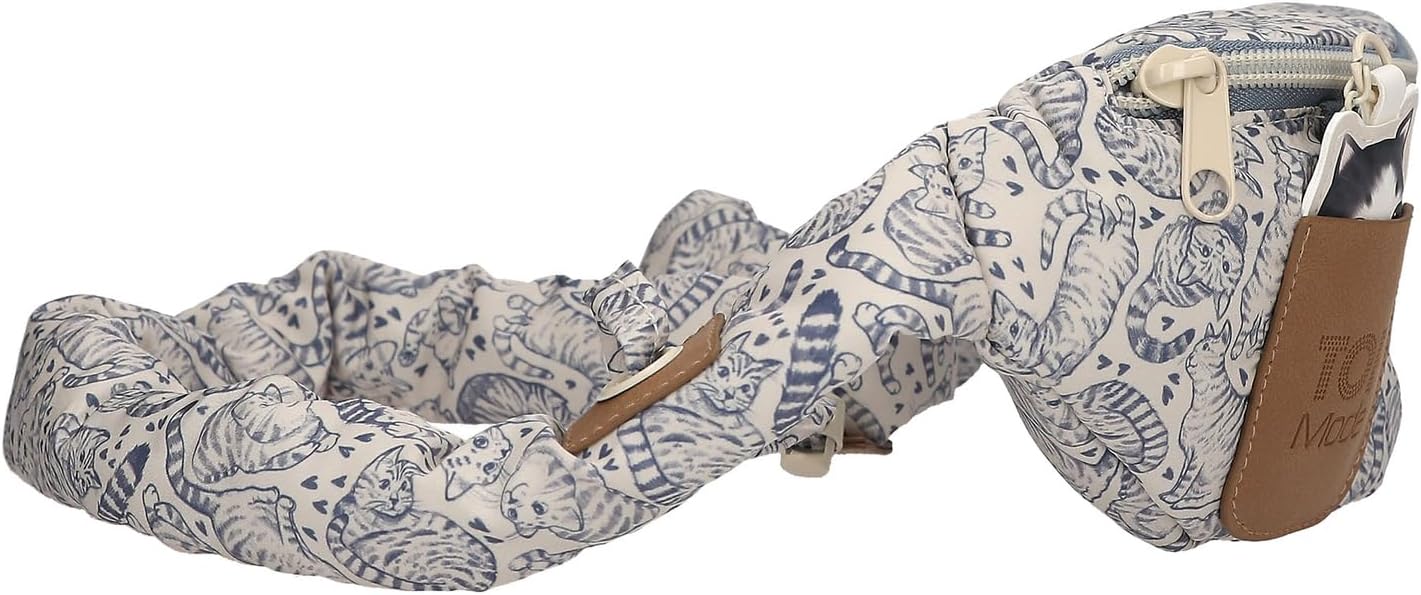 Topmodel - Crossbag Cat Love - Light Blue And Cream (413274)