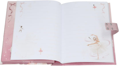 Depesche 13609 TOPModel Ballet Diary with Number Code and Sound, Book with 80 Lined and Colourful Illustrated Pages