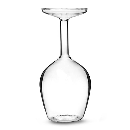 Upside Down Wine Glass 13.2oz / 375ml - Novelty Wine Glass Gift