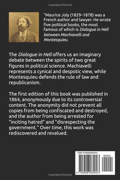 Dialogue in Hell between Machiavelli and Montesquieu