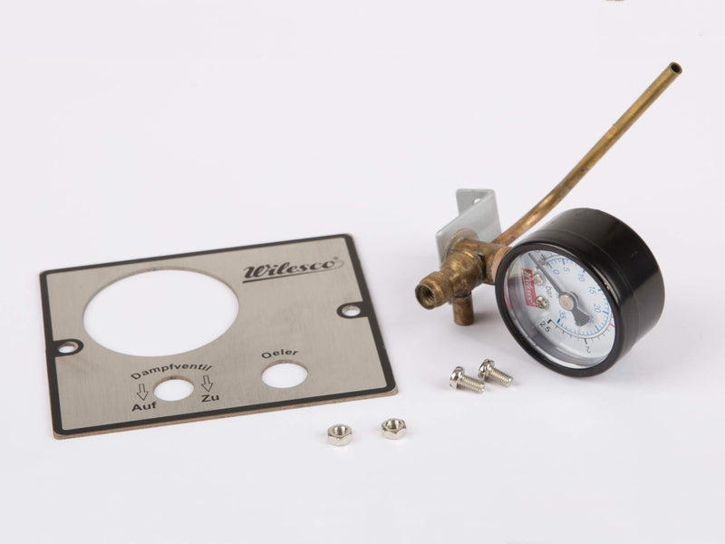 Wilesco 01532 ET - manometer M 5 schroefdraad D = 30 mm