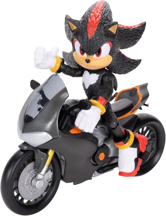 Sonic 3 Movie - 5 inch figuur w/voertuig (motorfiets