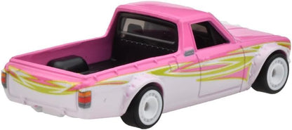 Hot Wheels  Premium Car Culture  Real Riders 2pack 1975 Datsun Sunny Truck B120  Custom 93 Nissan Nardbody D21 Toys