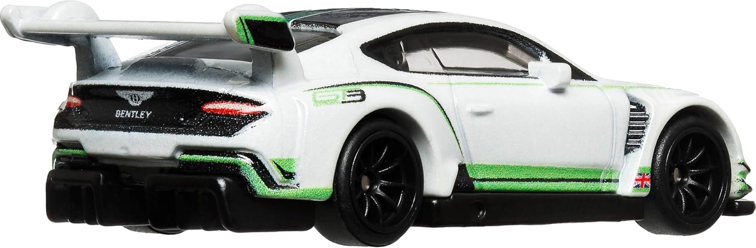 Hot Wheels Premium Bentley Continent, Car Culture Circuit Legends Vehicles for Kids 3 Years Old & Up and Adult fans and Collectors, Premium Collection of Car Culture 1:64 Scale Vehicles, HRV93