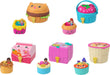 Polly Pocket Micro Dolls & Compacts with Toy Cars, Food Theme Vehicle Collection, Tiny Take Out Reveal Assortment with Surprises, JCR44