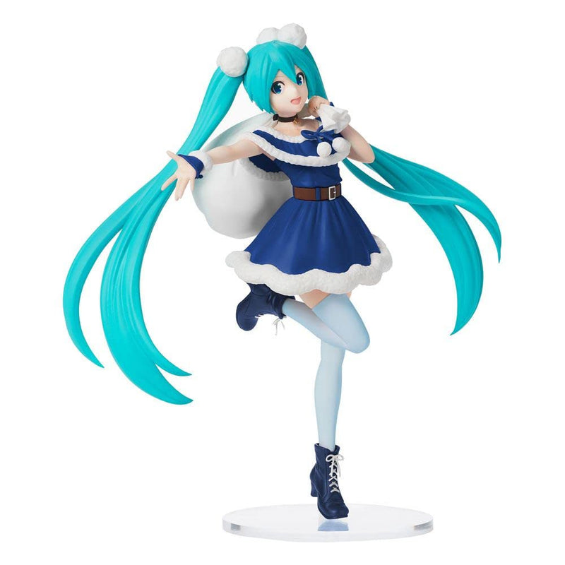 HATSUNE MIKU - Christmas Blue - Statuette 22cm