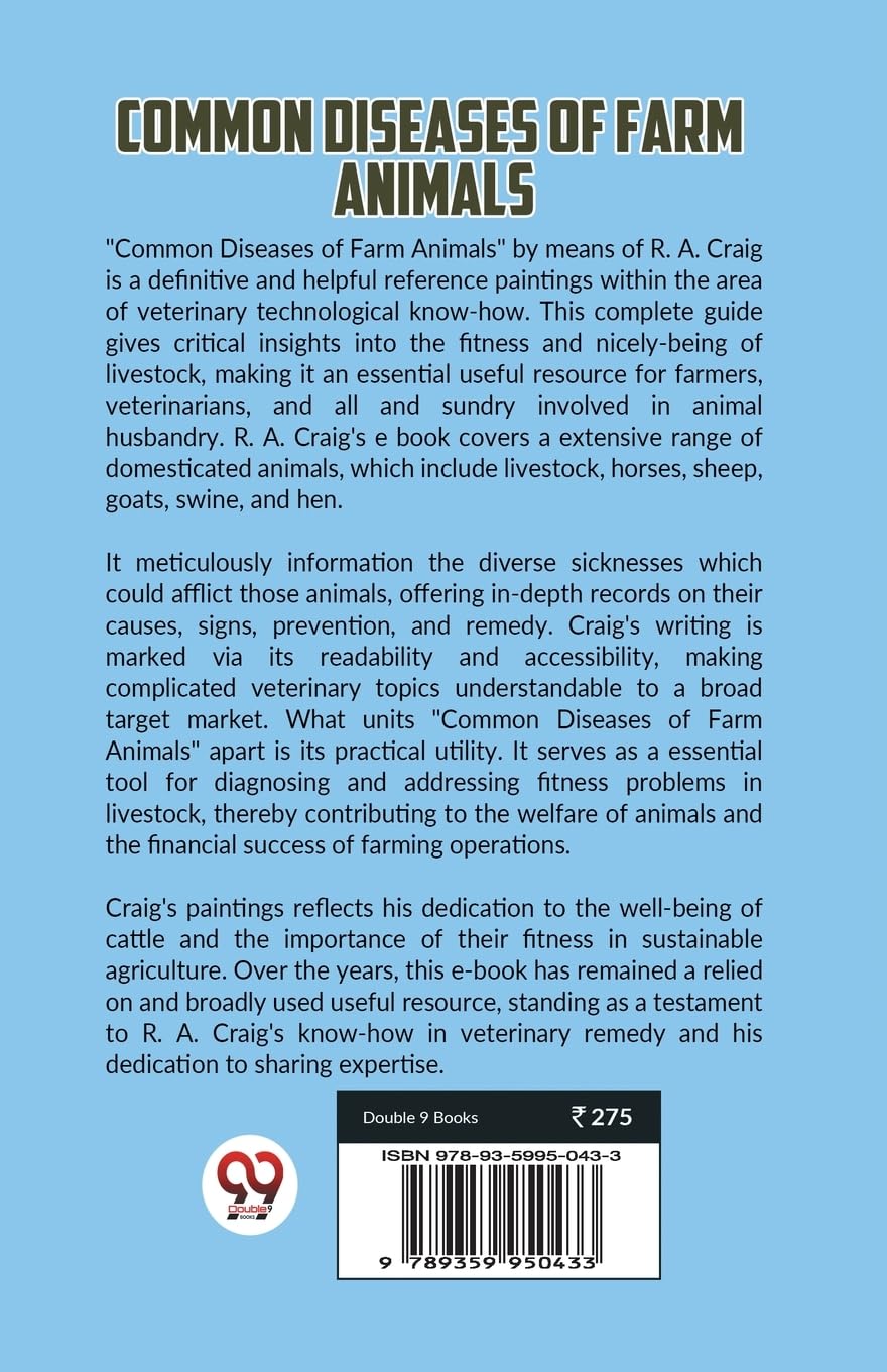 Common Diseases of Farm Animals