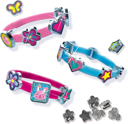 SES Creative 02401 Activity Bag - Make Bracelets - Colouring - Stickering - Crafting on The Go - Decorate Your Own Bag