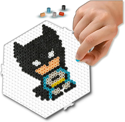SES Creative 09361 Beedz Art - DC Batman Characters - Create Your Favourite Heroes from The DC Batman Series - Includes 1600 Beads and Pegboard