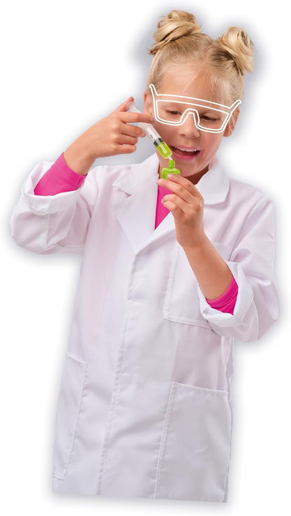 SES Creative 25141 Nagelstudio-laboratorium, nagellak voor kinderen, maak je eigen nagellak, mintspeelgoed, experimenteerdoos, voor kinderen vanaf 8 jaar