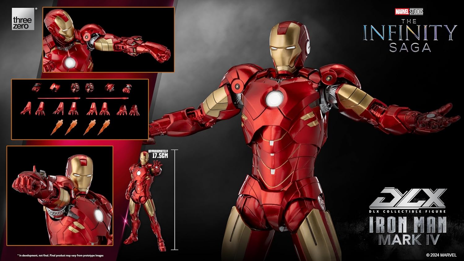 Marvel Studios Infinity Saga Iron Man Mark 4 Dlx Figure