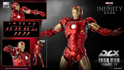 Marvel Studios Infinity Saga Iron Man Mark 4 Dlx Figure
