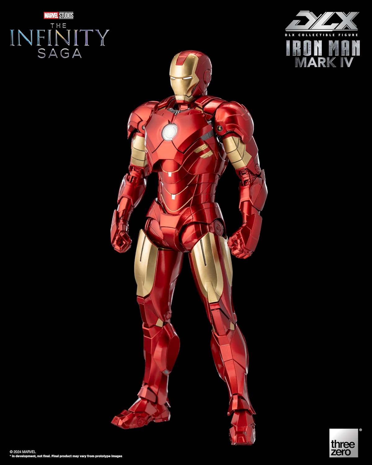 Marvel Studios Infinity Saga Iron Man Mark 4 Dlx Figure