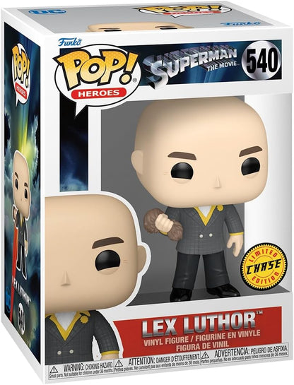 Funko POP! Movies: Superman - (1978) - Lex Luthor - 1/6 Odds for Rare Chase Variant - Superman (1978) - Collectable Vinyl Figure - Gift Idea - Official Merchandise - Toys for Kids & Adults