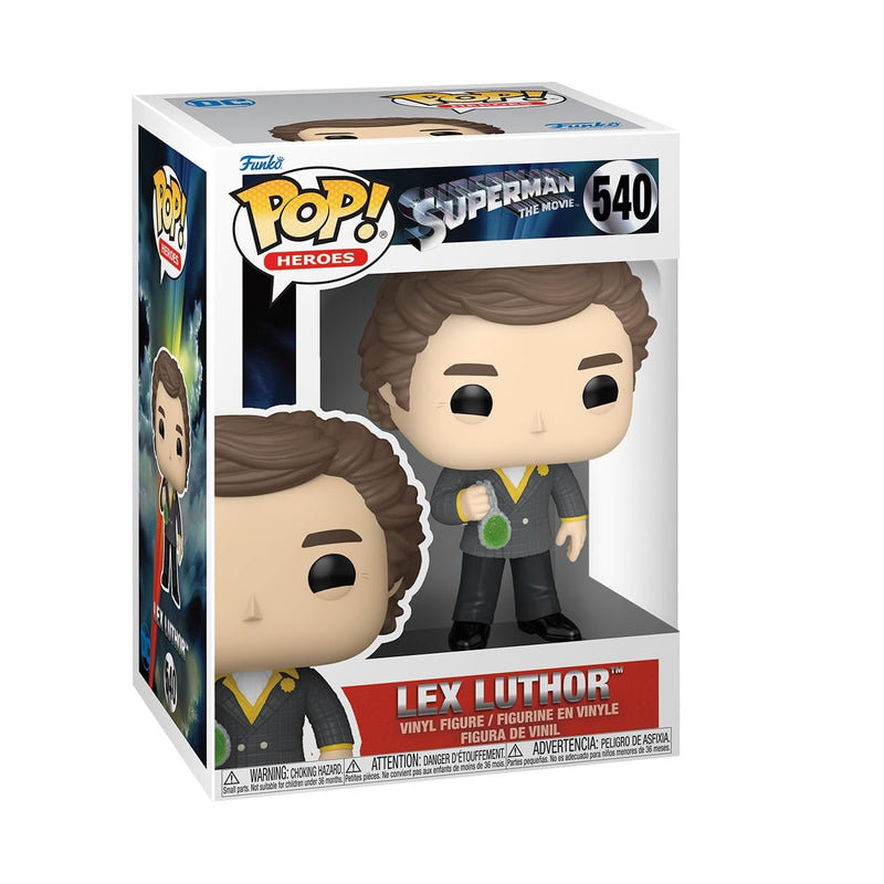 Funko POP! Movies: Superman - (1978) - Lex Luthor - 1/6 Odds for Rare Chase Variant - Superman (1978) - Collectable Vinyl Figure - Gift Idea - Official Merchandise - Toys for Kids & Adults