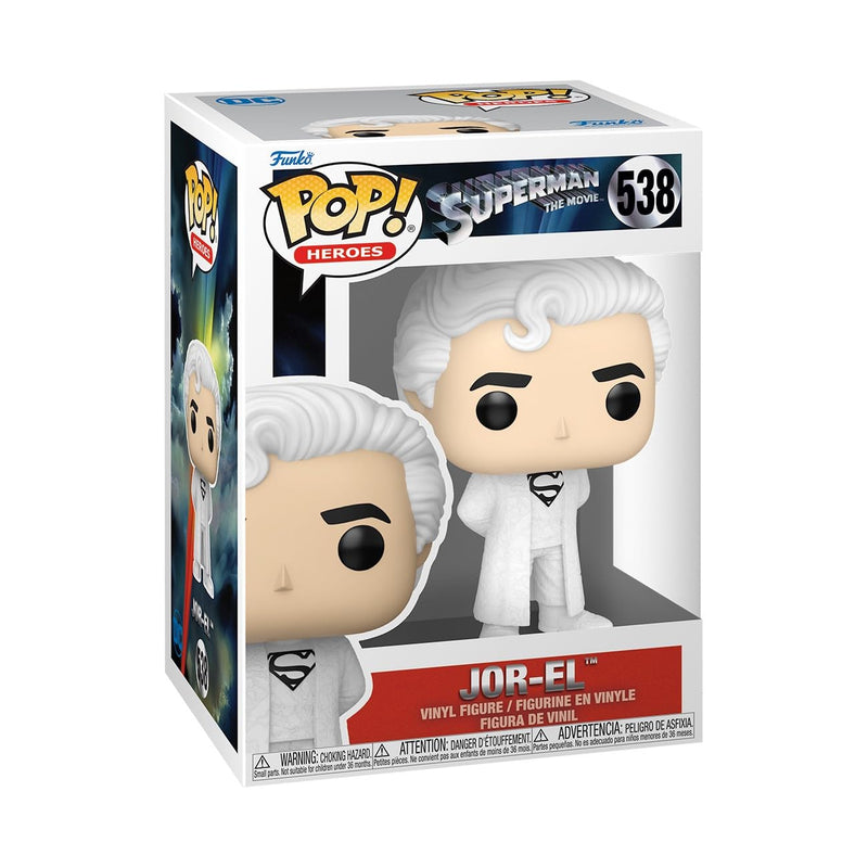 Funko POP! Movies: Superman - (1978) - Jor-EL - Superman (1978) - Collectable Vinyl Figure - Gift Idea - Official Merchandise - Toys for Kids & Adults - Movies Fans - Model Figure for Collectors