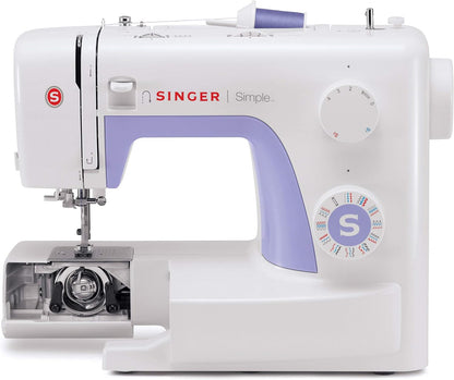 Singer Simple 3232 naaimachine, kunststof, paars, 45 x 22 x 35 cm
