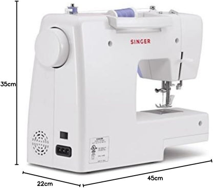 Singer Simple 3232 naaimachine, kunststof, paars, 45 x 22 x 35 cm