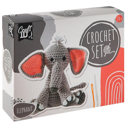 Craft ID CR1733 Elephant Crochet Kit