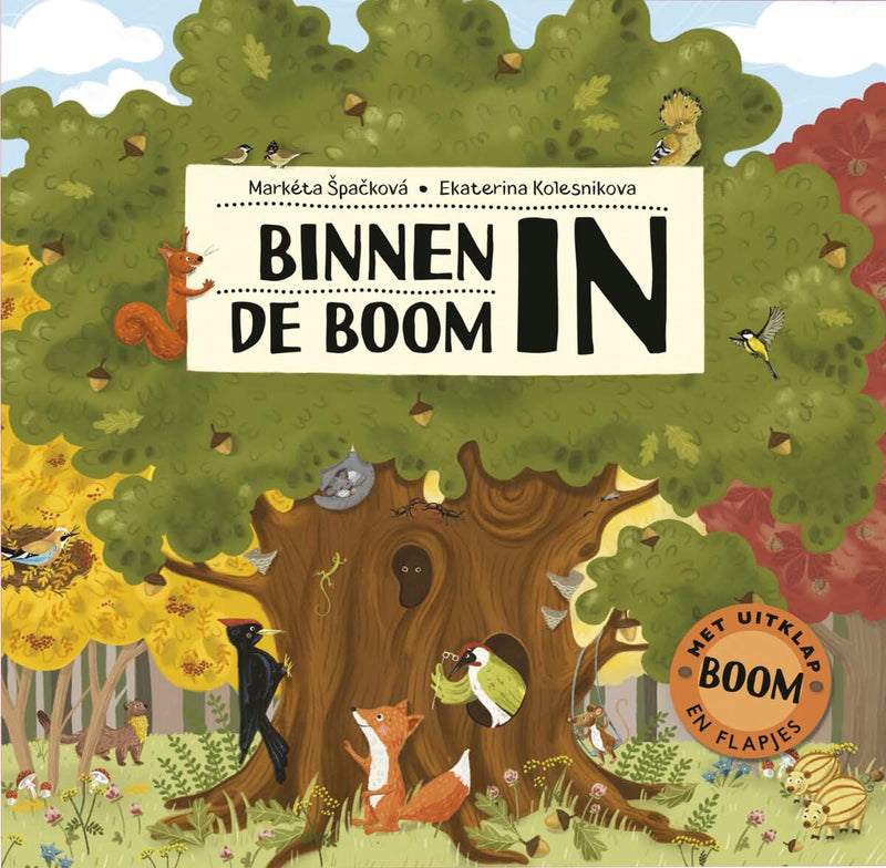 Binnen in de boom: met uitklapboom en flapjes