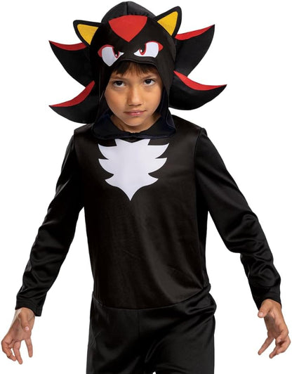 Sonic 3 162009M-20L-6 Shadow Movie Hood Fancy Dress, T2